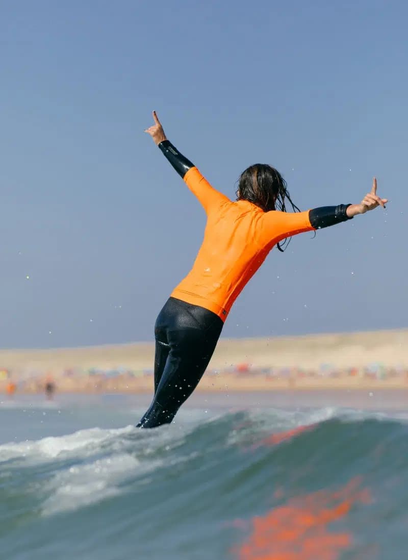 Fat bike et campagne landaise autour du surf camp