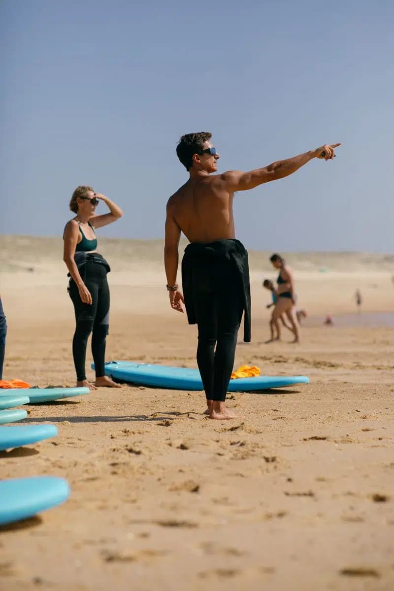 Materiel de surf Rip Curl au camp